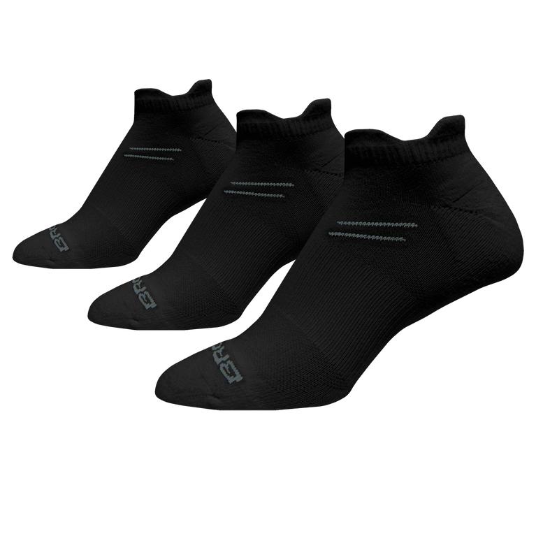 Brooks Run-In 3-Pack - Womens Running Socks - Oxford/Cobalt/Asphalt (70438NQZG)